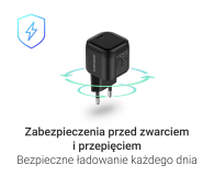 Silver Monkey Ładowarka GaN Smart Uno 100W Czarna - 1572478 - zdjęcie 7