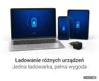 Silver Monkey Ładowarka GaN Smart Uno 100W Czarna - 1572478 - zdjęcie 2
