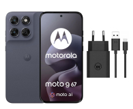Motorola moto g67 5G 8/128GB Arctic Seal 120Hz + Ładowarka 33W - 1596696 - zdjęcie 1