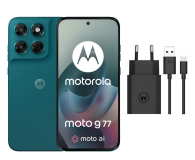 Motorola moto g77 5G 12/256GB Shaded Spruce 120Hz + Ładowarka 33W - 1596700 - zdjęcie 1