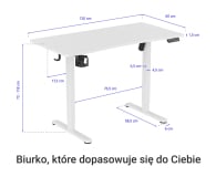 Silver Monkey ED-120 Essential Białe - 1337775 - zdjęcie 4