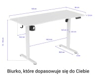 Silver Monkey ED-140 Essential Białe - 1337779 - zdjęcie 4