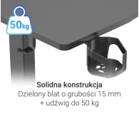 Silver Monkey ED-140 Essential Czarne - 1337781 - zdjęcie 7