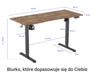 Silver Monkey ED-140 Essential Antyczny ciemny brąz - 1337778 - zdjęcie 4