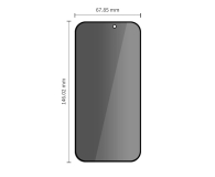 Tech-Protect Szkło Prywatyzujące Glass Spy+ 2-Pack Do Iphone 18 Pro - 1586928 - zdjęcie 2
