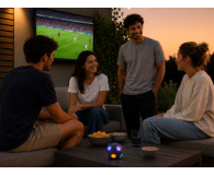 MusicMate Głośnik Bluetooth MM-SB40-N FootballWave LED - 1588479 - zdjęcie 6