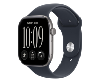Apple Watch 12 42/Gwiezdna szarość Alu/Granatowy Pasek S/M GPS - 1594044 - zdjęcie 1