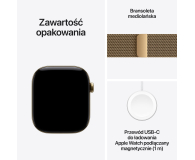 Apple Watch 12 46/Żywe złoto Tytan/Żywe złoto Mediolańska S/M 5G - 1594088 - zdjęcie 7