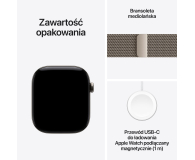 Apple Watch 12 46/Naturalny tytan/Mediolańska Bransoleta S/M 5G - 1594084 - zdjęcie 7
