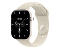 Apple Watch 12 46/Biała perła Ceramika/Piaskowy Pasek S/M 5G - 1594094 - zdjęcie 1