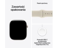 Apple Watch 12 46/Biała perła Ceramika/Piaskowy Pasek S/M 5G - 1594094 - zdjęcie 7