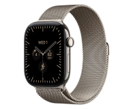 Apple Watch 12 42/Naturalny tytan/Mediolańska Bransoleta 5G - 1594078 - zdjęcie 1