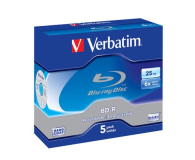 Verbatim 25GB 6x BluRay BOX 5szt. Scratchguard Plus