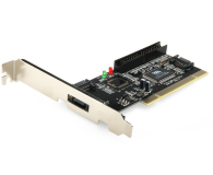 Gembird SATA 1.0 x3 + ATA na PCI (RAID, std i low-profile) - 172862 - zdjęcie 1