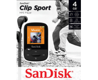 SanDisk Clip Sport 4GB Black (microSD, słuchawki, FM, LCD) - 173415 - zdjęcie 4