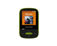 SanDisk Clip Sport 8GB limonkowy (słuchawki, FM, LCD) - 173420 - zdjęcie 1