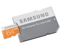 Samsung 64GB microSDXC Evo odczyt 48MB/s + adapter SD - 182050 - zdjęcie 6