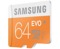 Samsung 64GB microSDXC Evo odczyt 48MB/s + adapter SD - 182050 - zdjęcie 3
