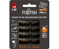 Fujitsu R6/AA czarne 2450mAh (4 szt.) blister - 265983 - zdjęcie 1