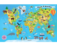 Trefl Edukacyjne Mapa Świata - 263162 - zdjęcie 2