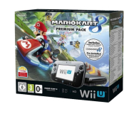 Nintendo Wii U Premium Pack Black + Mario Kart 8 +NSMB+NSLU - 334033 - zdjęcie 1
