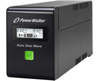 Power Walker LINE-INTERACTIVE (800VA/480W, 3x IEC, USB, LCD) - 176706 - zdjęcie 3