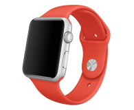 Apple Silikonowy do Apple Watch 42 mm pomarańczowy - 273669 - zdjęcie 2