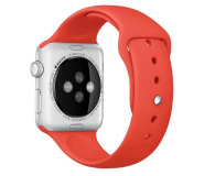 Apple Silikonowy do Apple Watch 42 mm pomarańczowy - 273669 - zdjęcie 1