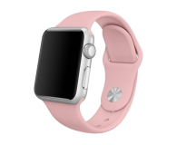 Apple Silikonowy do Apple Watch 38 mm bladoróżowy - 273647 - zdjęcie 2