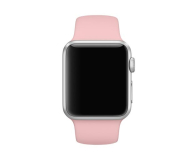 Apple Silikonowy do Apple Watch 38 mm bladoróżowy - 273647 - zdjęcie 5
