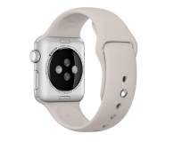 Apple Silikonowy do Apple Watch 38 mm piaskowy - 273640 - zdjęcie 1