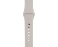 Apple Silikonowy do Apple Watch 38 mm piaskowy - 273640 - zdjęcie 3