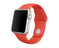 Apple Silikonowy do Apple Watch 38 mm pomarańczowy - 273653 - zdjęcie 2