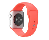 Apple Silikonowy do Apple Watch 38 mm różowy - 273652 - zdjęcie 1