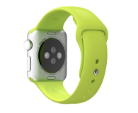 Apple Silikonowy do Apple Watch 38 mm zielony - 273650 - zdjęcie 1