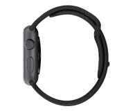 Apple Silikonowy do Apple Watch 42 mm czarno-szary - 273655 - zdjęcie 4
