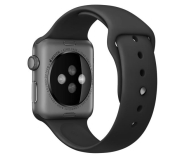 Apple Silikonowy do Apple Watch 42 mm czarno-szary - 273655 - zdjęcie 1