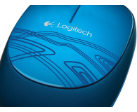Logitech M105 niebieska USB - 81633 - zdjęcie 4