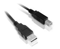 SHIRU Kabel USB 2.0 - USB-B 1,8m - 248637 - zdjęcie 1