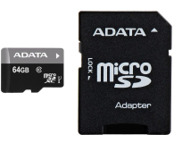 ADATA 64GB microSDXC UHS-I Premier + adapter - 249321 - zdjęcie 2