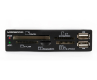 MODECOM 3,5" CR-108 All-in-One + 2x USB czarny - 71287 - zdjęcie 1