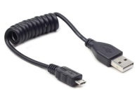 Gembird Kabel USB 2.0 - micro USB spirala 20-60cm - 220737 - zdjęcie 1