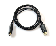 SHIRU Displayport (M)->HDMI (M) 1,8m czarny - 327242 - zdjęcie 1