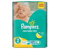 Pampers New Baby Dry 2 Mini 3-6kg 76szt - 258047 - zdjęcie 1