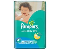 Pampers Active Baby Dry 4+ Maxi 9-16kg 45szt - 339032 - zdjęcie 1