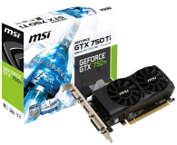 MSI GeForce GTX750Ti 2048MB 128bit Low Profile - 273995 - zdjęcie 1