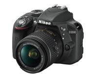 Nikon D3300 czarny + AF-P 18-55 VR - 288898 - zdjęcie 1