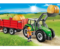 PLAYMOBIL Duży traktor z przyczepą - 301198 - zdjęcie 3