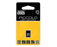 GOODRAM 8GB Piccolo zapis 5MB/s odczyt 20MB/s czarny - 303187 - zdjęcie 2
