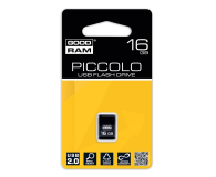 GOODRAM 16GB Piccolo zapis 5MB/s odczyt 20MB/s czarny - 303188 - zdjęcie 2